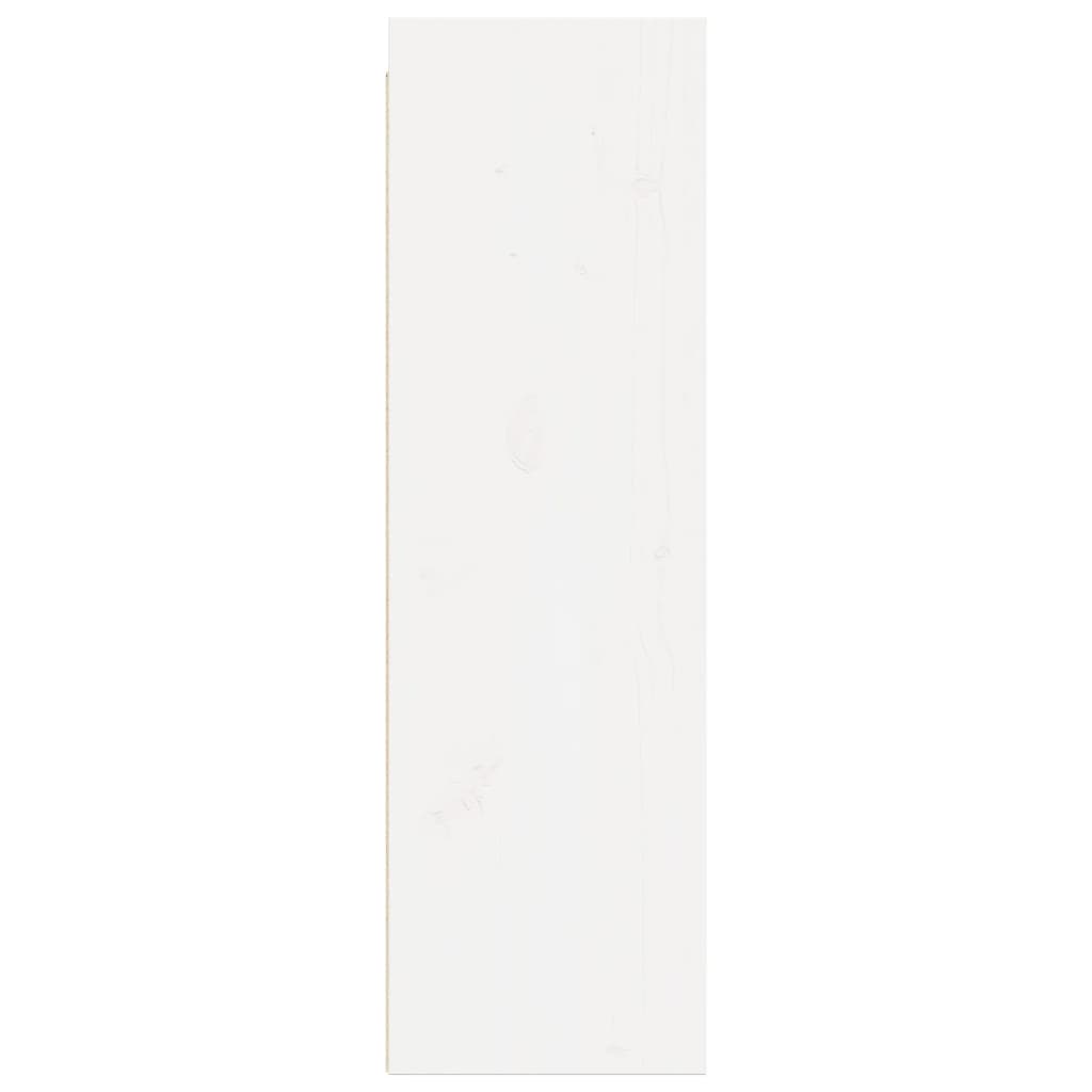 vidaXL Wall Cabinet White 30x30x100 cm Solid Pinewood