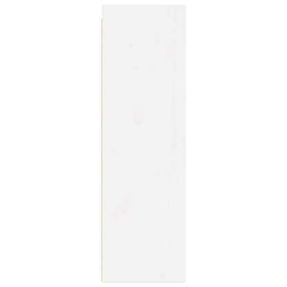 vidaXL Wall Cabinet White 30x30x100 cm Solid Pinewood