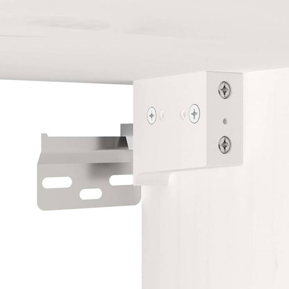 vidaXL Wall Cabinets 2 pcs White 30x30x100 cm Solid Pinewood