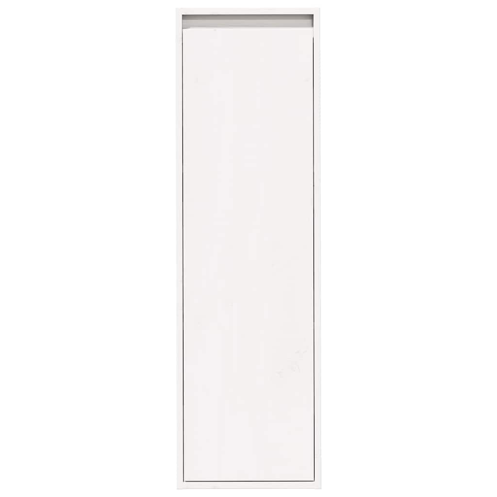 vidaXL Wall Cabinets 2 pcs White 30x30x100 cm Solid Pinewood