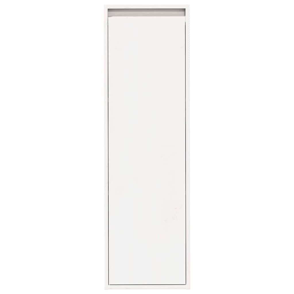 vidaXL Wall Cabinets 2 pcs White 30x30x100 cm Solid Pinewood