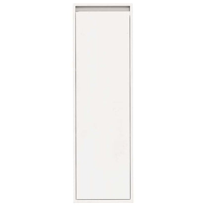 vidaXL Wall Cabinets 2 pcs White 30x30x100 cm Solid Pinewood