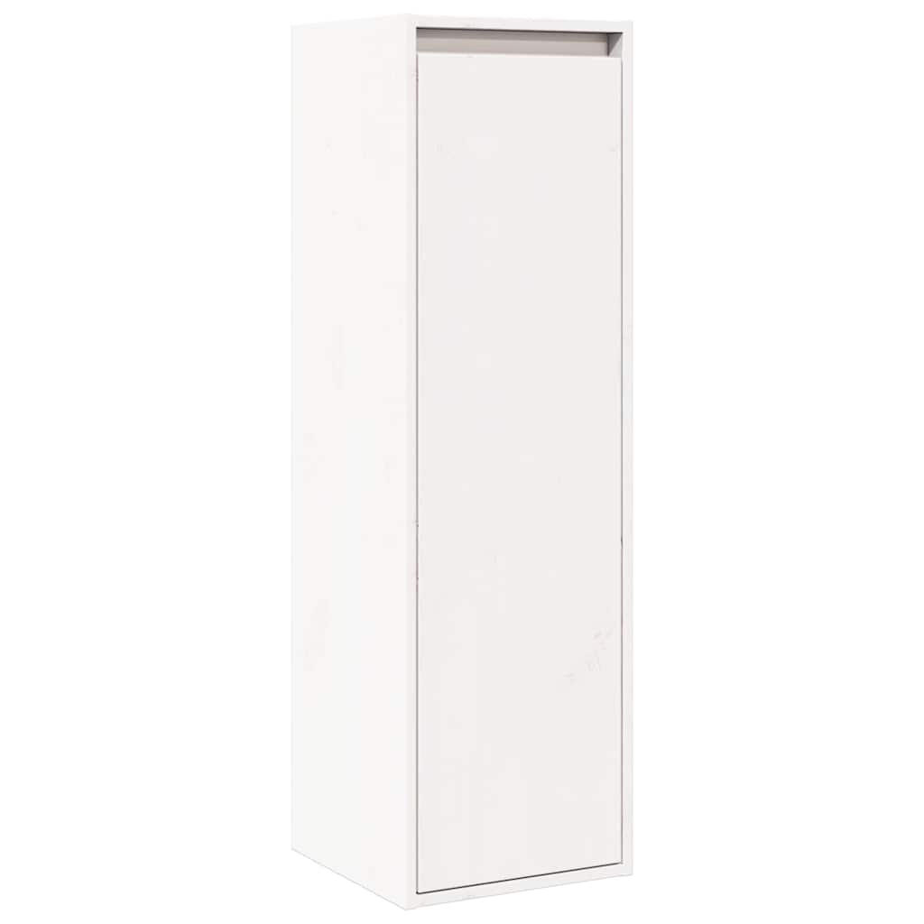 vidaXL Wall Cabinets 2 pcs White 30x30x100 cm Solid Pinewood