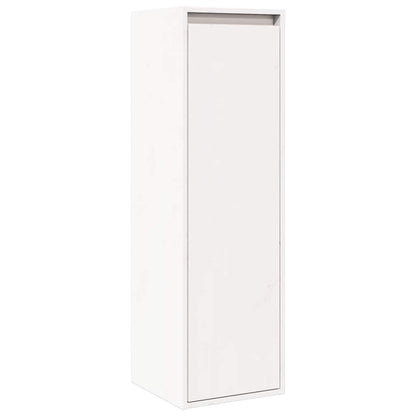 vidaXL Wall Cabinets 2 pcs White 30x30x100 cm Solid Pinewood