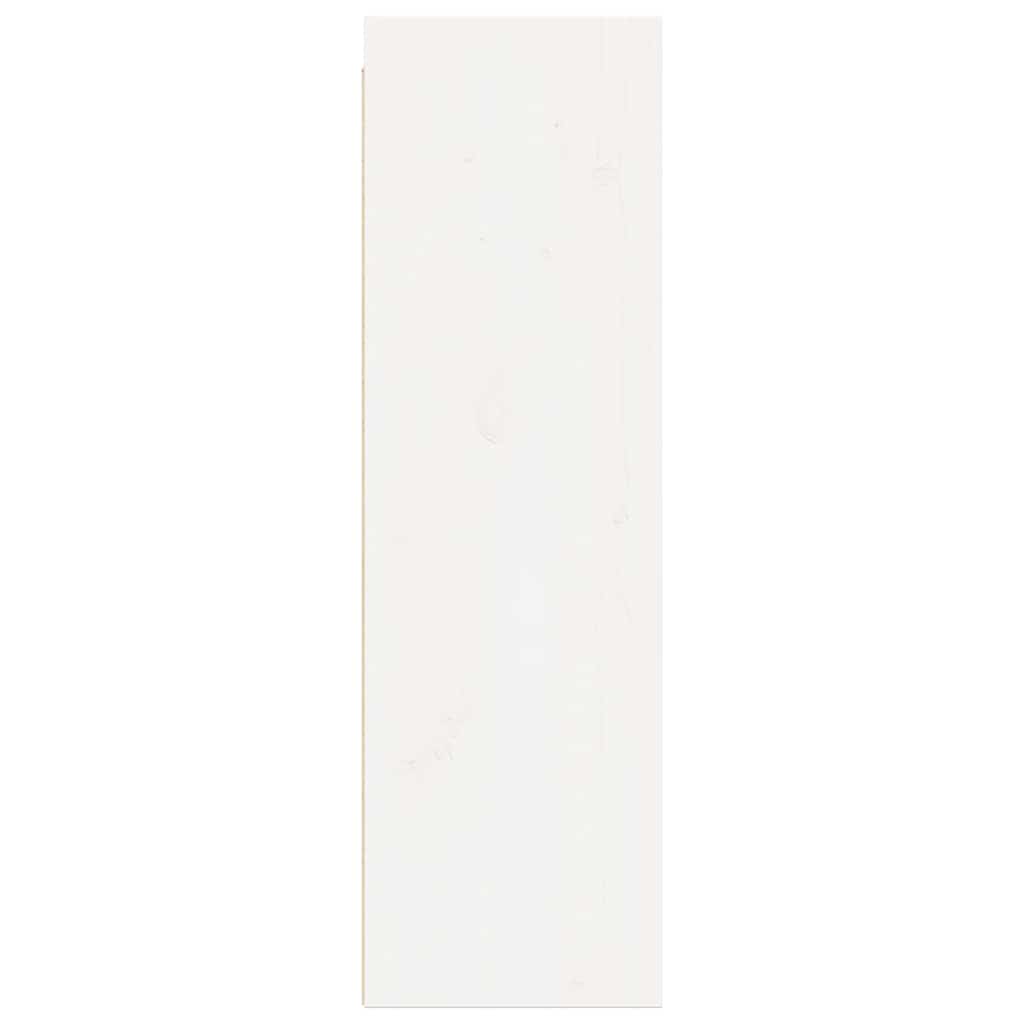 vidaXL Wall Cabinets 2 pcs White 30x30x100 cm Solid Pinewood