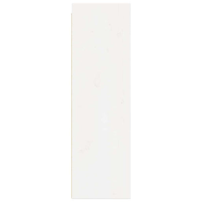 vidaXL Wall Cabinets 2 pcs White 30x30x100 cm Solid Pinewood