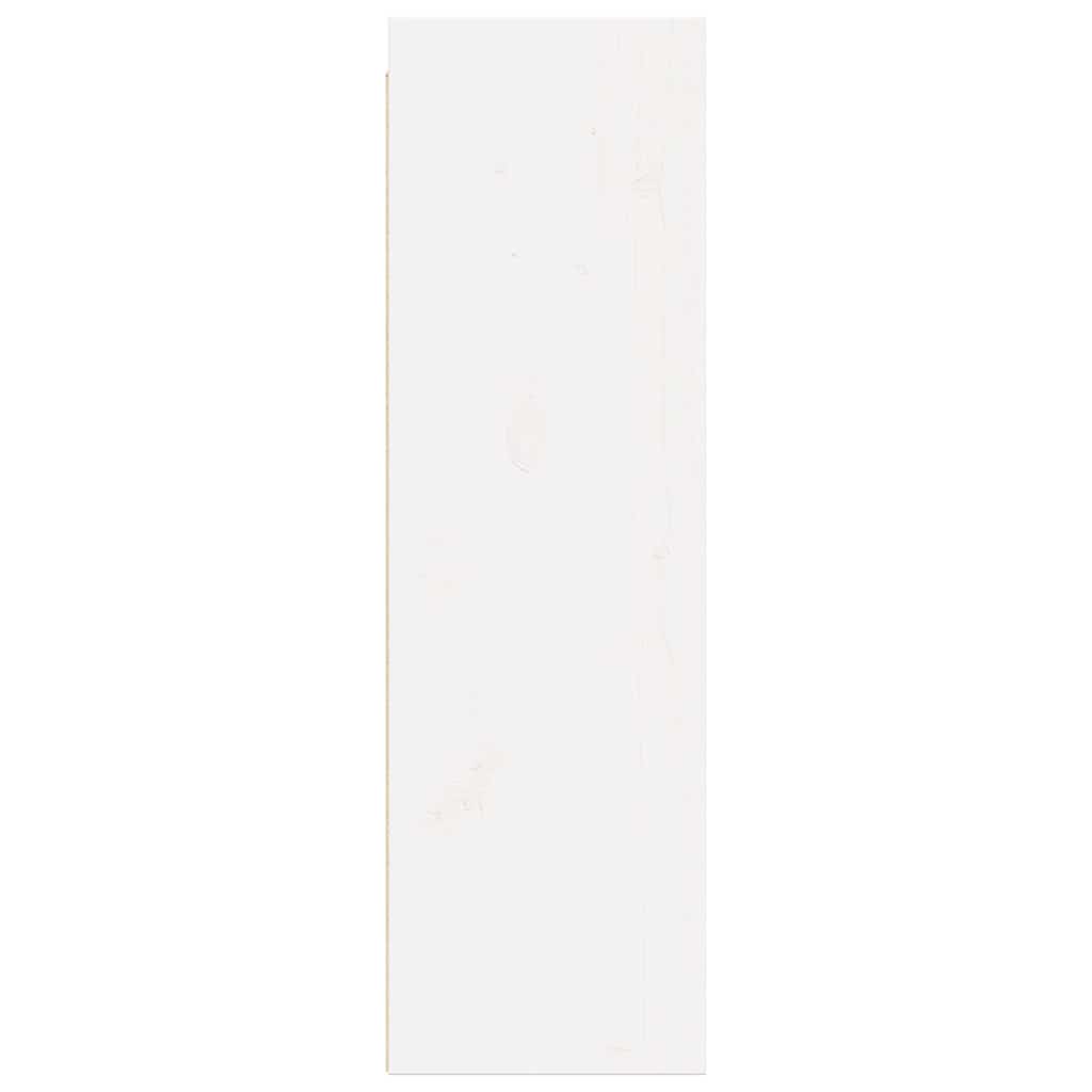 vidaXL Wall Cabinets 2 pcs White 30x30x100 cm Solid Pinewood