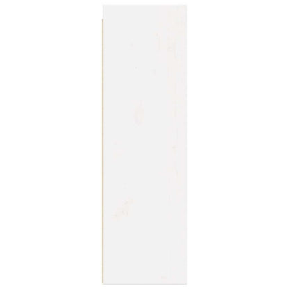 vidaXL Wall Cabinets 2 pcs White 30x30x100 cm Solid Pinewood