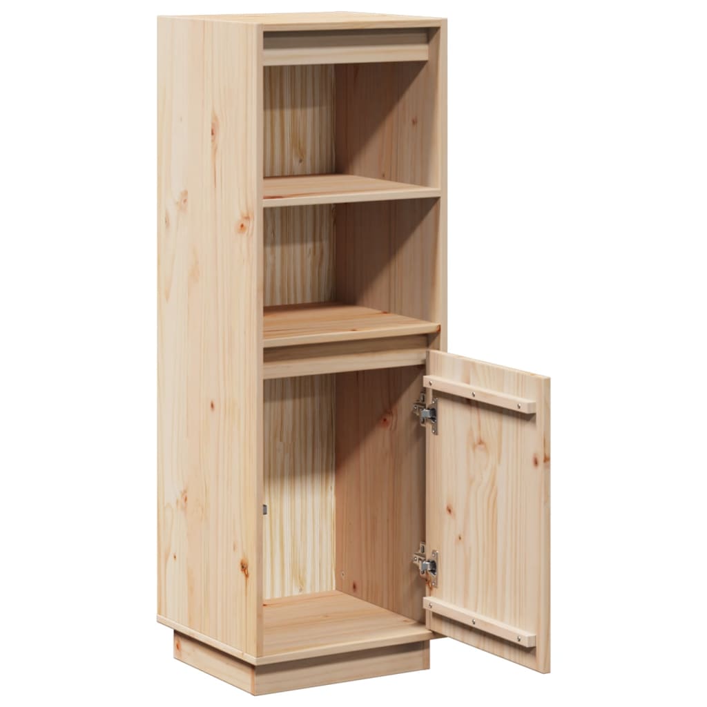 vidaXL Highboard 37x34x110 cm Solid Wood Pine