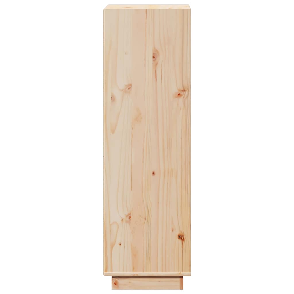 vidaXL Highboard 37x34x110 cm Solid Wood Pine