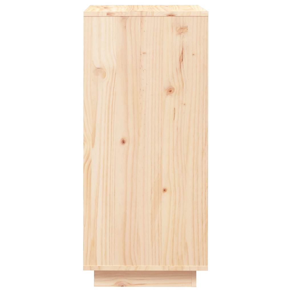 vidaXL Shoe Cabinet 35x35x80 cm Solid Wood Pine