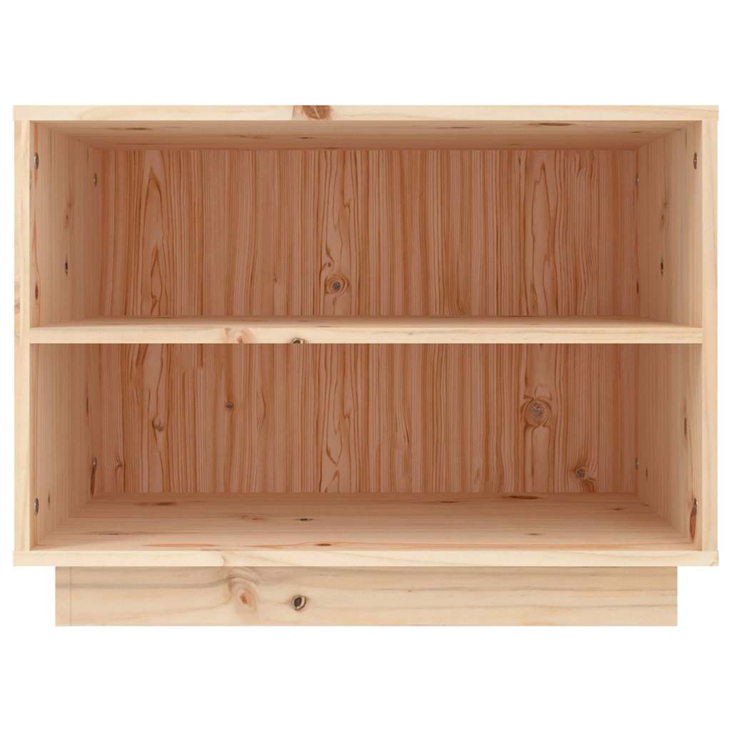 vidaXL Shoe Cabinet | Natural Wood | Solid Pine Wood | Compact | Shoe Cabinet