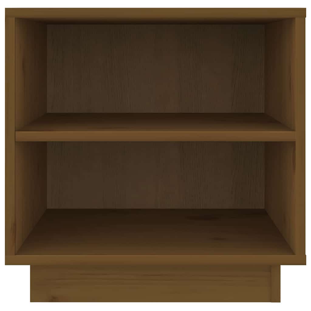 813332 vidaXL Bedside Cabinets 2 pcs Honey Brown 40x34x40 cm Solid Wood Pine