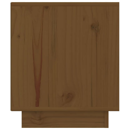 813332 vidaXL Bedside Cabinets 2 pcs Honey Brown 40x34x40 cm Solid Wood Pine