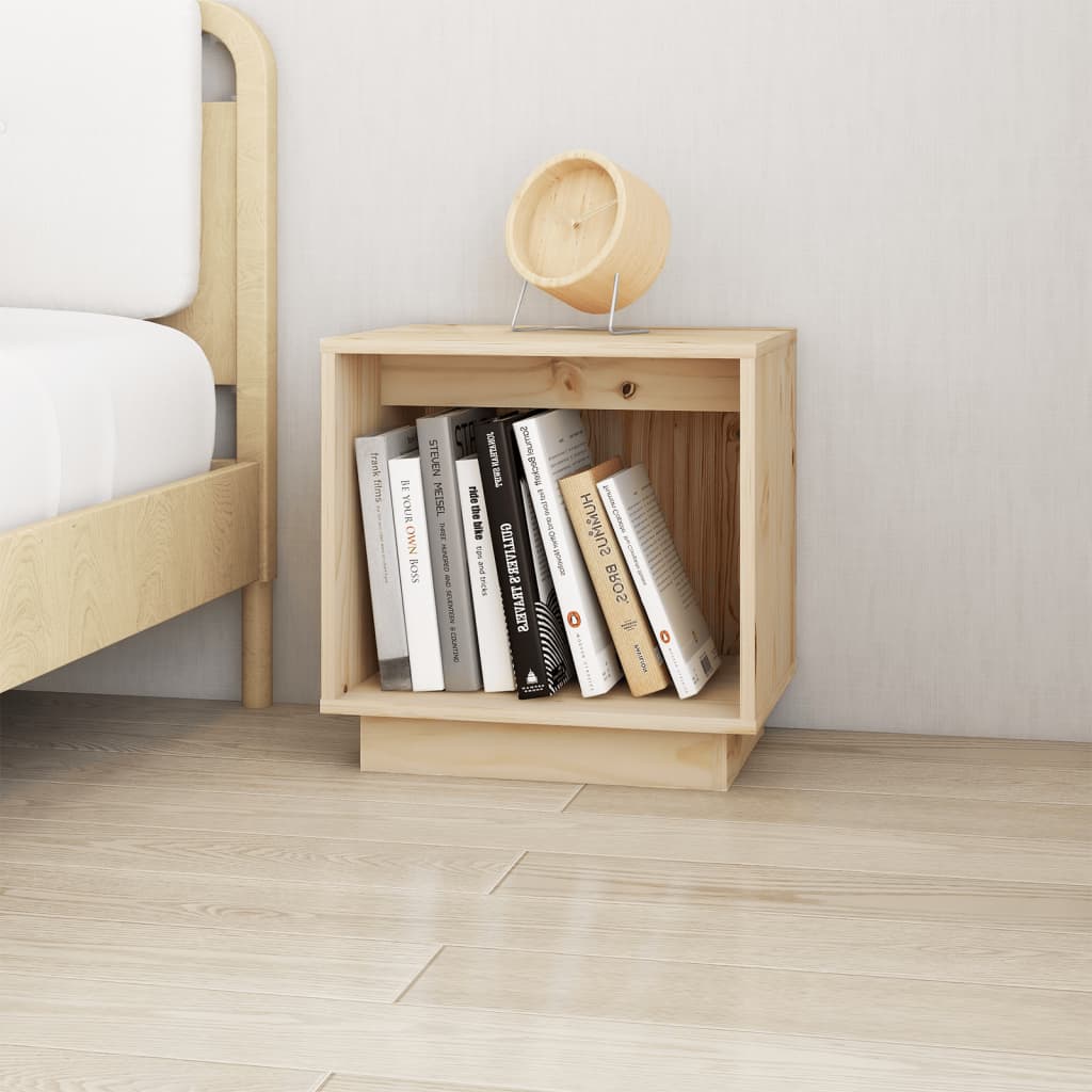 vidaXL Bedside Cabinets 2 pcs 40x30x40 cm Solid Wood Pine