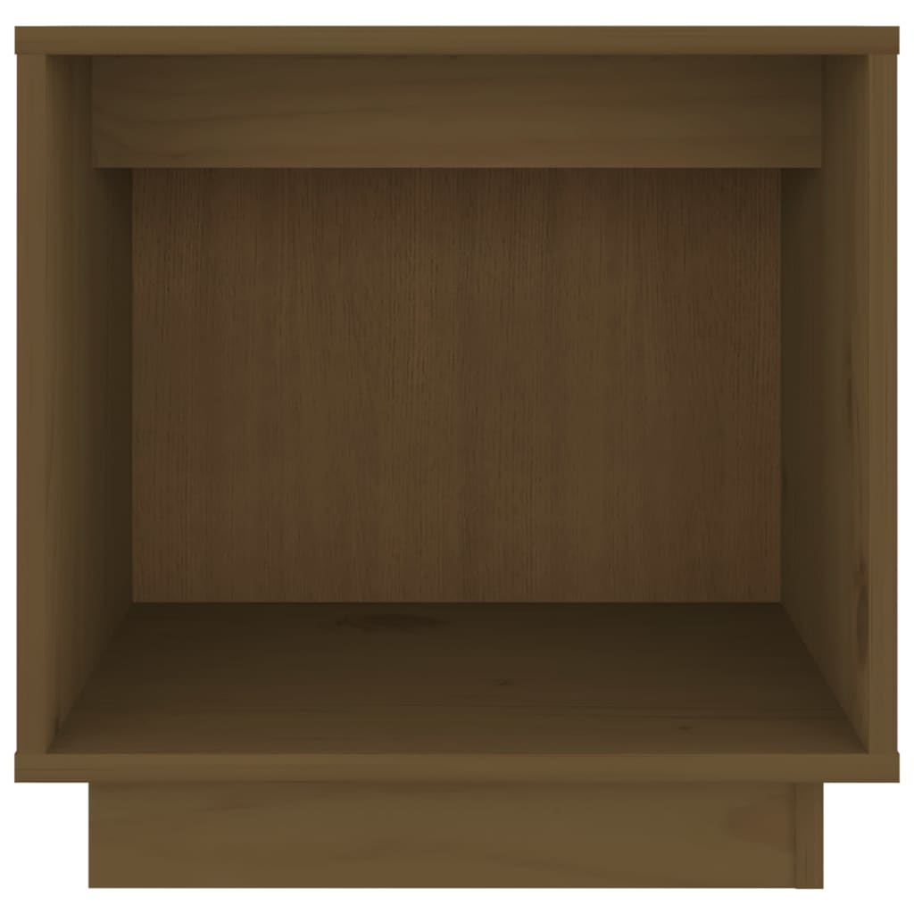 vidaXL Bedside Cabinet Honey Brown 40x30x40 cm Solid Wood Pine