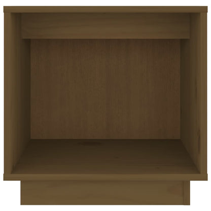 vidaXL Bedside Cabinet Honey Brown 40x30x40 cm Solid Wood Pine