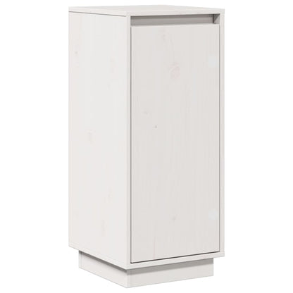 vidaXL Sideboards 2 pcs White 31.5x34x75 cm Solid Wood Pine