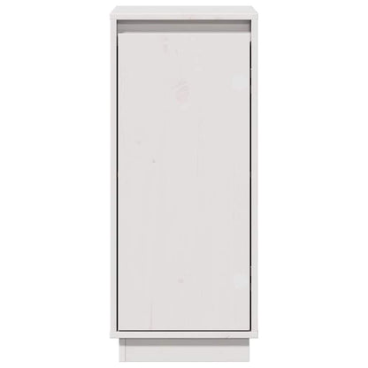 813353 vidaXL Sideboards 2 pcs White 31,5x34x75 cm Solid Wood Pine