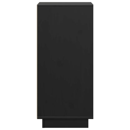 vidaXL Sideboard | Set of 2 | Black | Solid pinewood | Medium | Sideboard