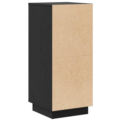 vidaXL Sideboard | Set of 2 | Black | Solid pinewood | Medium | Sideboard