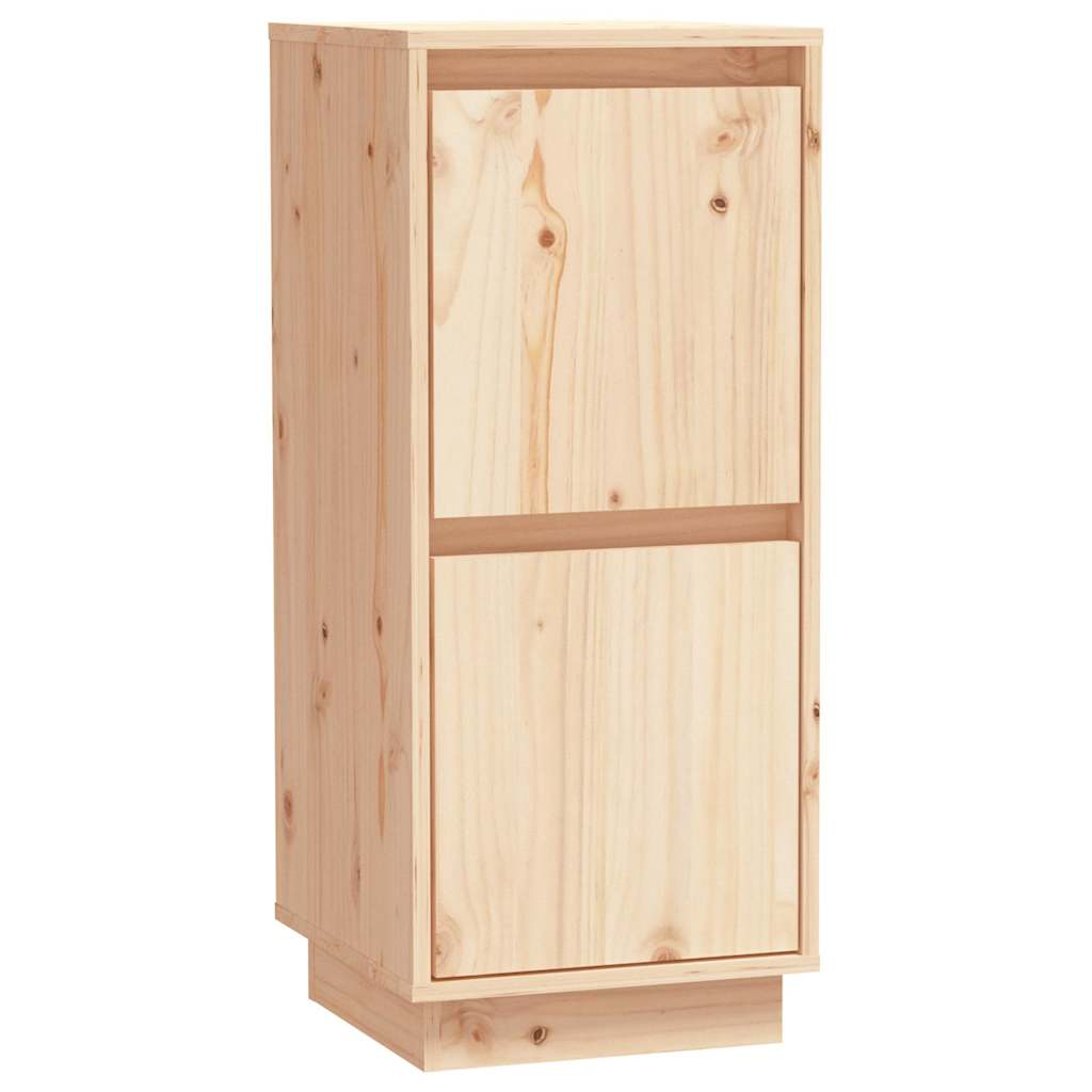 vidaXL Sideboards 2 pcs 31,5x34x75 cm Solid Wood Pine