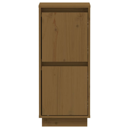 vidaXL Sideboards 2 pcs Honey Brown 31.5x34x75 cm Solid Wood Pine