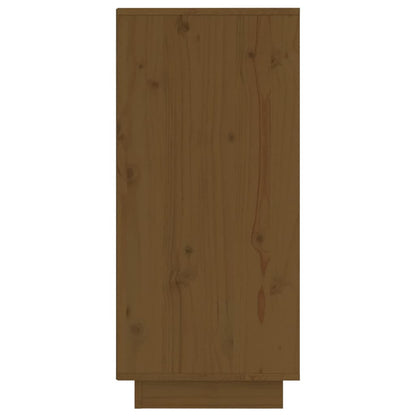 vidaXL Sideboards 2 pcs Honey Brown 31.5x34x75 cm Solid Wood Pine