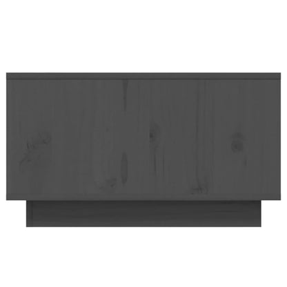vidaXL Coffee Table Grey 55x56x32 cm Solid Wood Pine