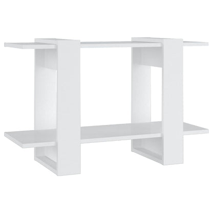 vidaXL Book Cabinet/Room Divider White 80x30x51 cm