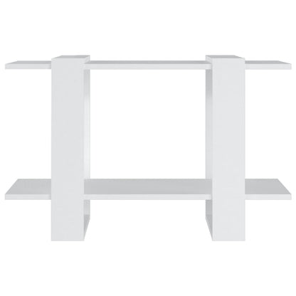 vidaXL Book Cabinet/Room Divider White 80x30x51 cm
