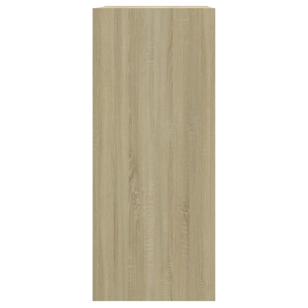 vidaXL Book Cabinet/Room Divider Sonoma Oak 40x30x72 cm