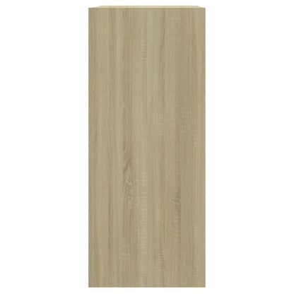 vidaXL Book Cabinet/Room Divider Sonoma Oak 40x30x72 cm