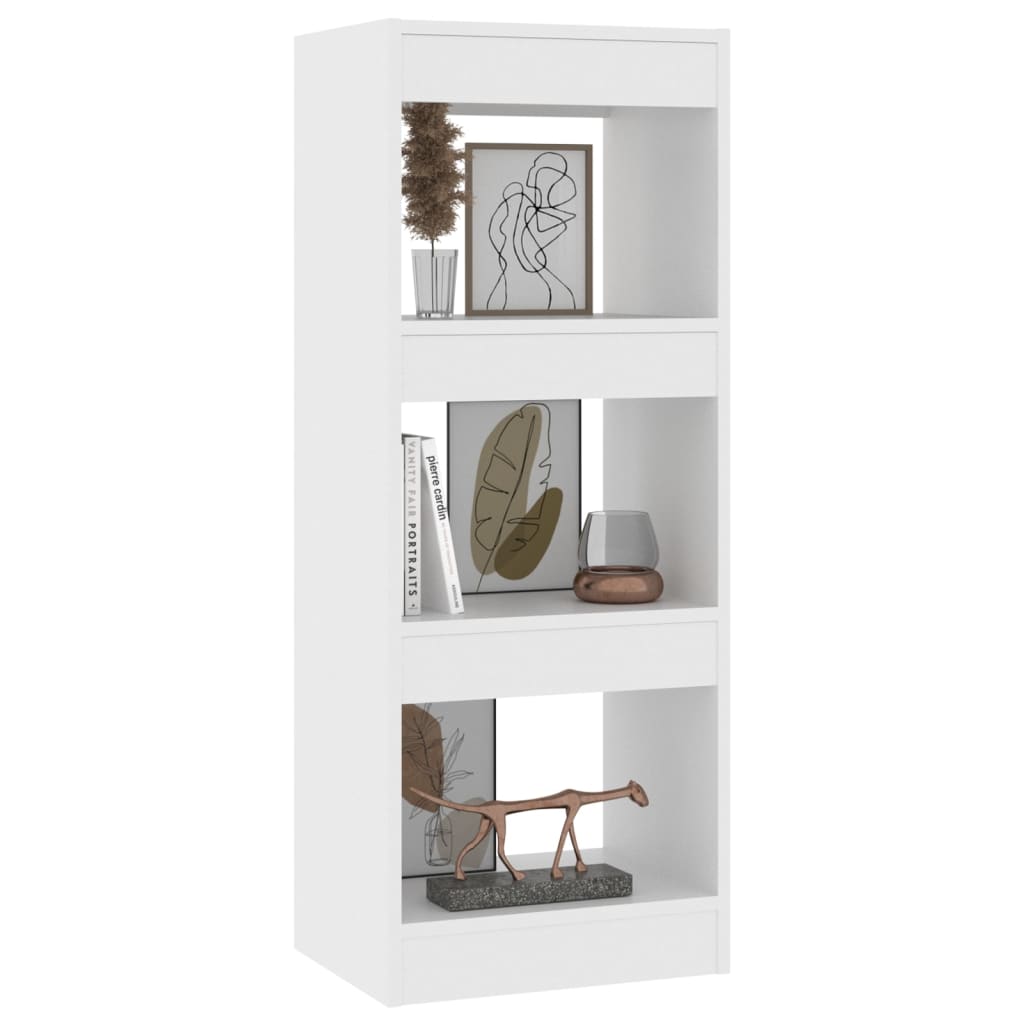 vidaXL Book Cabinet/Room Divider White 40x30x103 cm Engineered Wood