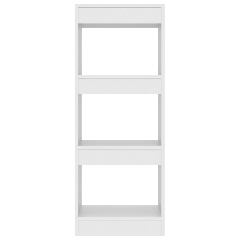 vidaXL Book Cabinet/Room Divider White 40x30x103 cm Engineered Wood