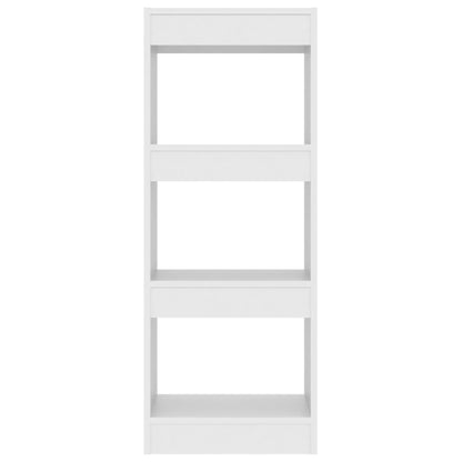 vidaXL Book Cabinet/Room Divider White 40x30x103 cm Engineered Wood
