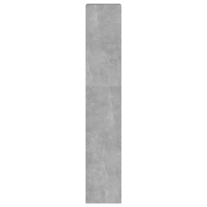 vidaXL Book Cabinet/Room Divider Concrete Grey 40x30x166 cm