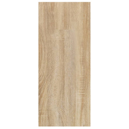 vidaXL Book Cabinet/Room Divider Sonoma Oak 60x30x72 cm