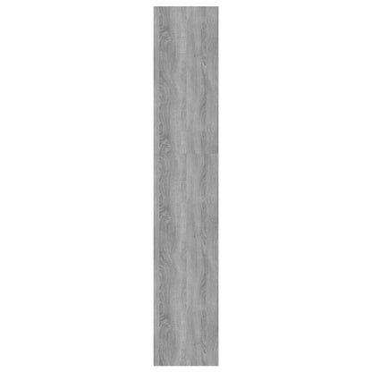 vidaXL Book Cabinet/Room Divider Concrete Grey 60x30x166 cm Engineered Wood