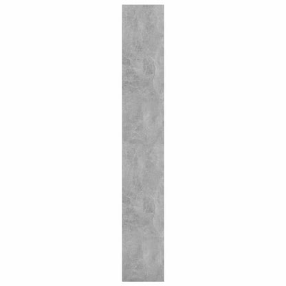 vidaXL Book Cabinet/Room Divider Concrete Grey 80x30x198 cm