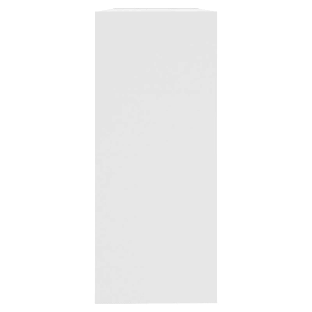 vidaXL Book Cabinet/Room Divider White 100x30x72 cm