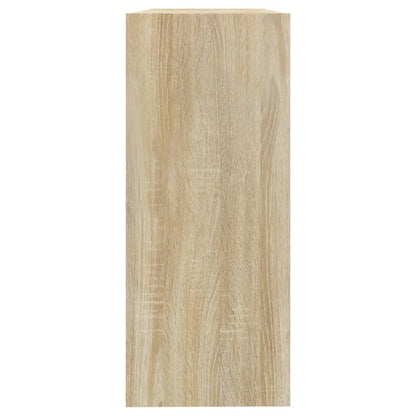 vidaXL Book Cabinet/Room Divider Sonoma Oak 100x30x72 cm