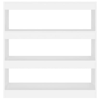 vidaXL Book Cabinet/Room Divider White 100x30x103 cm