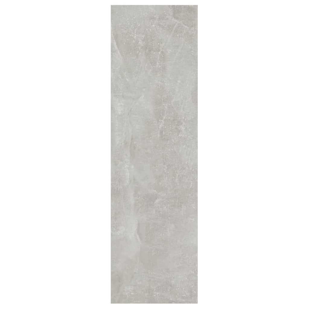 vidaXL Book Cabinet/Room Divider Concrete Grey 100x30x103 cm