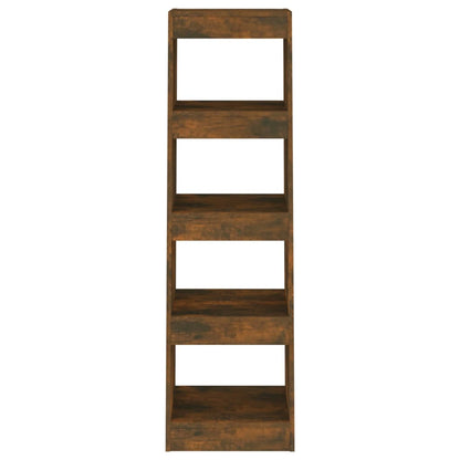 vidaXL Book Cabinet/Room Divider Smoked Oak 40x30x135 cm