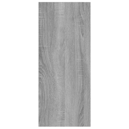vidaXL Book Cabinet/Room Divider Grey Sonoma 60x30x72 cm