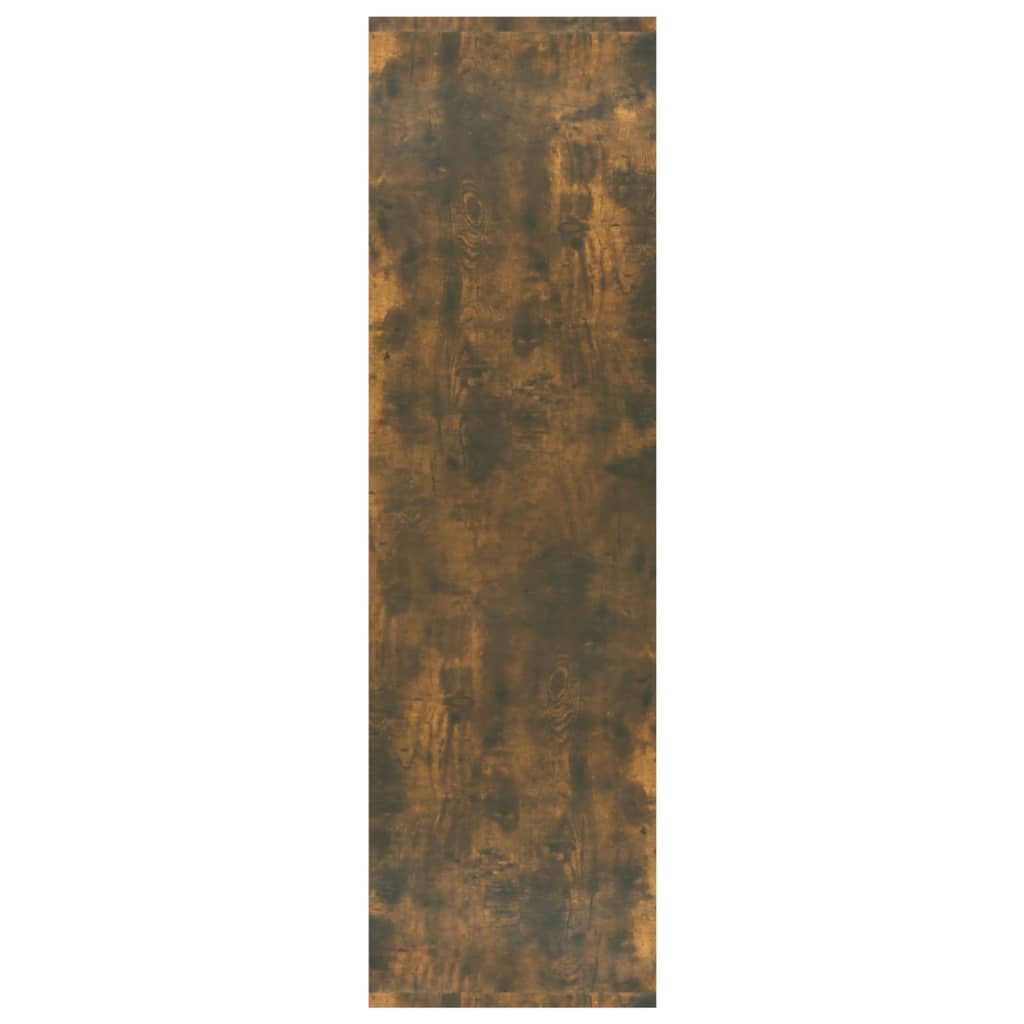 vidaXL Book Cabinet/Room Divider Smoked Oak 60x30x103 cm Engineered Wood