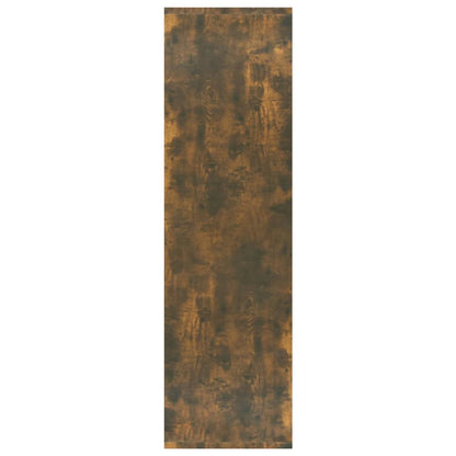 vidaXL Book Cabinet/Room Divider Smoked Oak 60x30x103 cm Engineered Wood