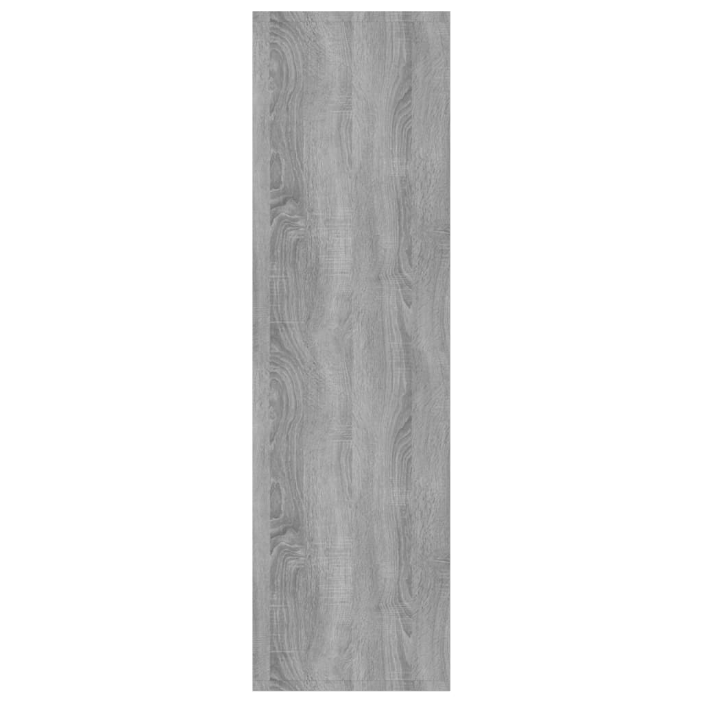 vidaXL Book Cabinet/Room Divider Grey Sonoma 60x30x103 cm Engineered Wood