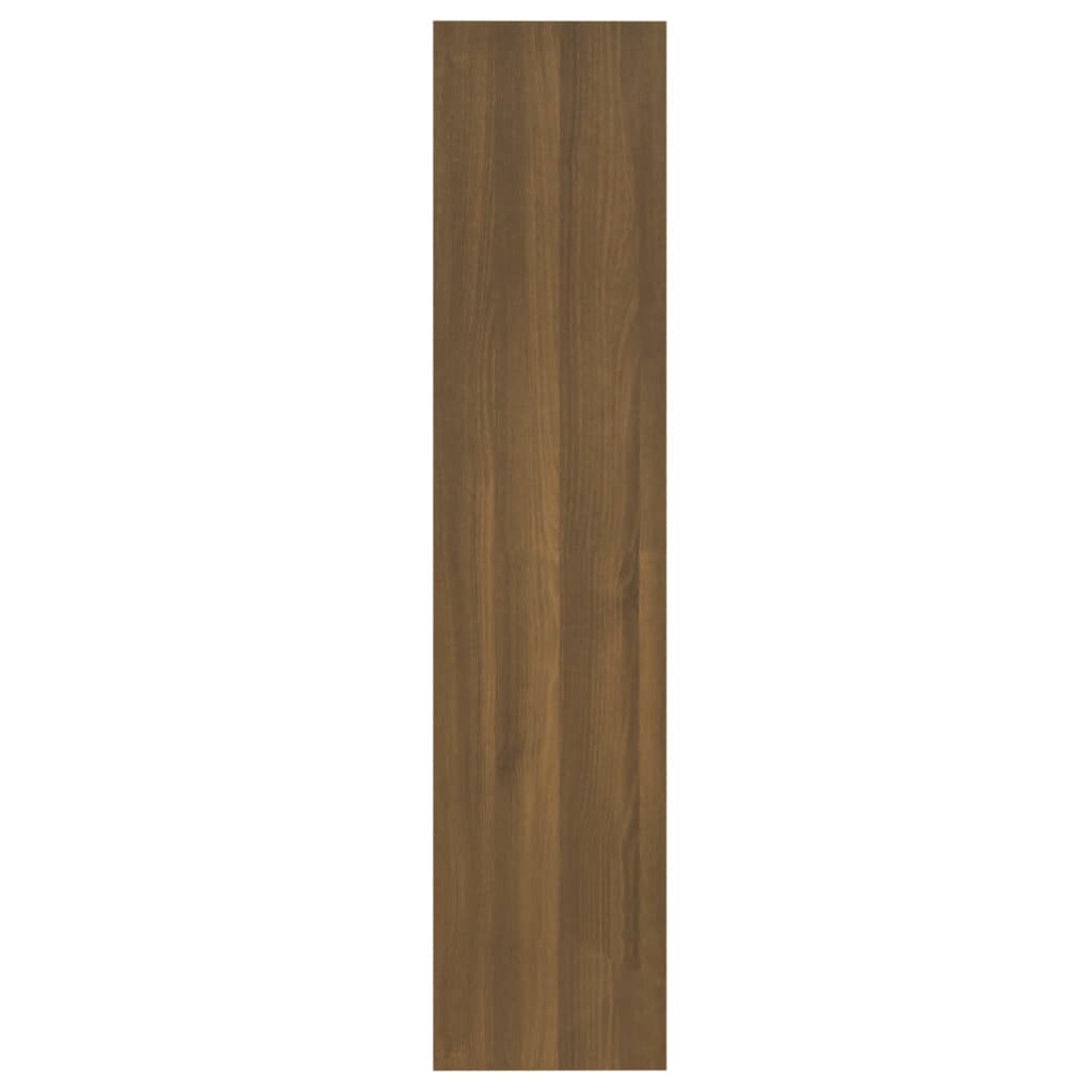 vidaXL Book Cabinet/Room Divider Brown Oak 60x30x135 cm Engineered Wood